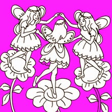 fairy fairies faerie faeries coloring pages coloring.filminspector.com