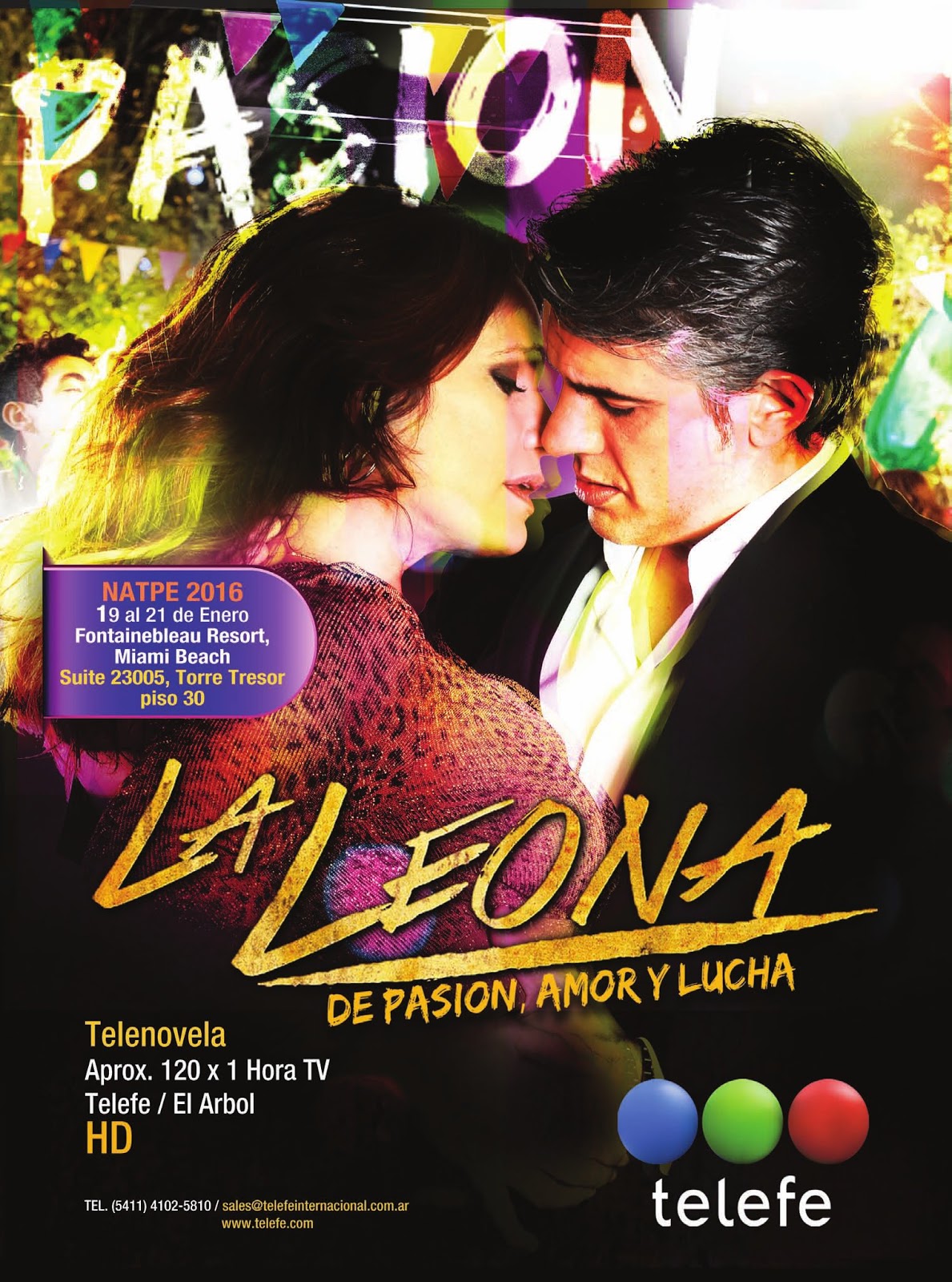 Posters telenovela La Leona Más Telenovelas