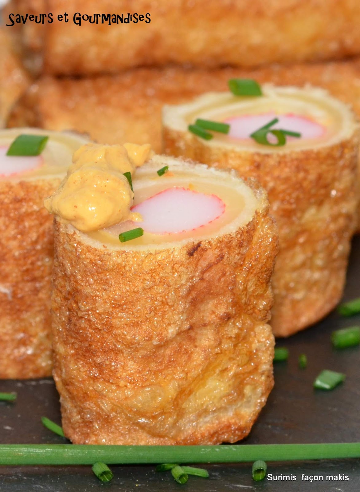 Surimis façon Makis. Saveurs et Gourmandises