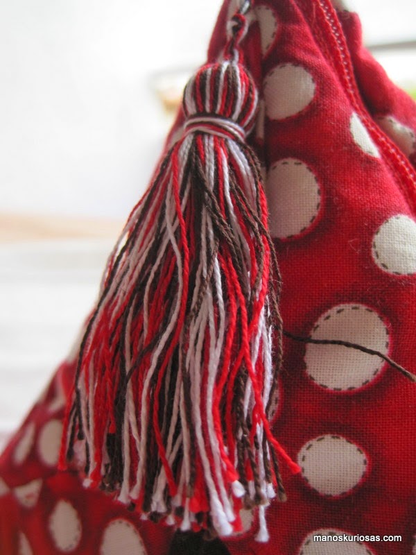 borlas hechas a mano
