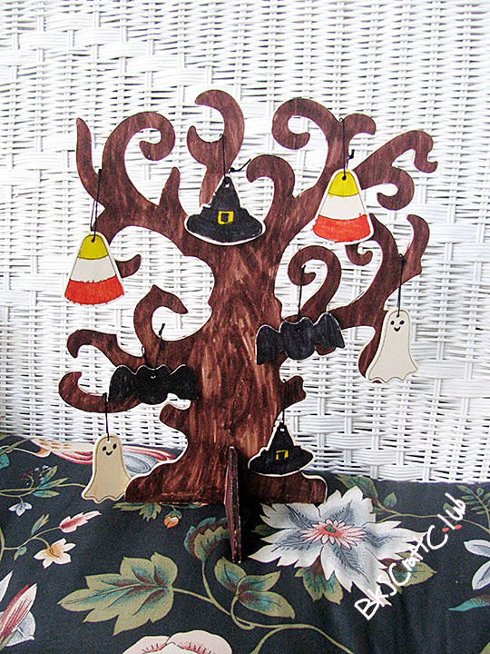 BKS Craft Club: Halloween Tree