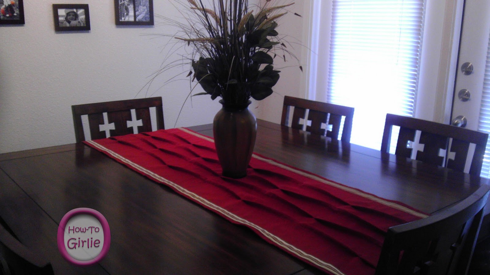 How To Girlieo How To Make Your Own Table Runner