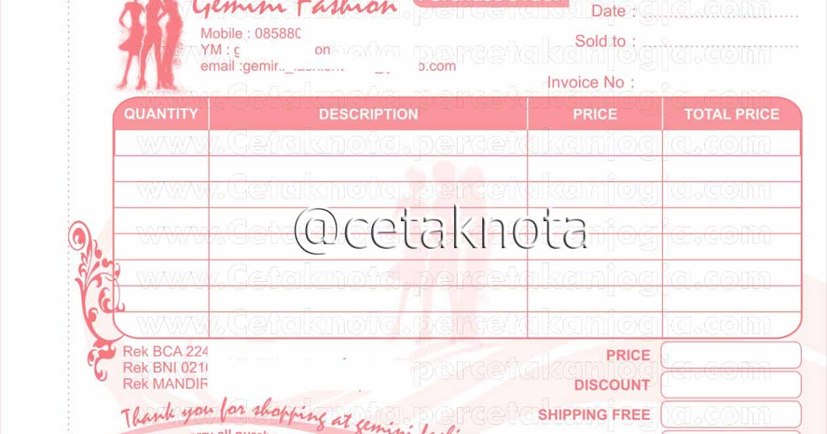 Contoh Nota Landscape | Images and Photos finder