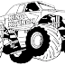 Top 10 Monster Truck Coloring Pages Drawing