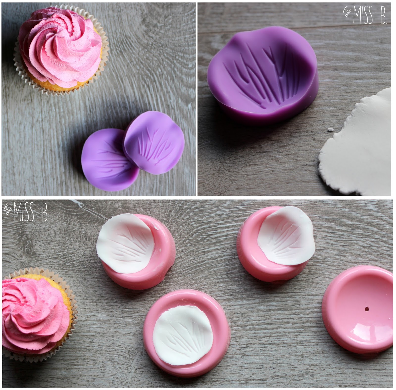 Miss Blueberrymuffin&amp;#39;s kitchen: Romantische Rosenblüten-Cupcakes...