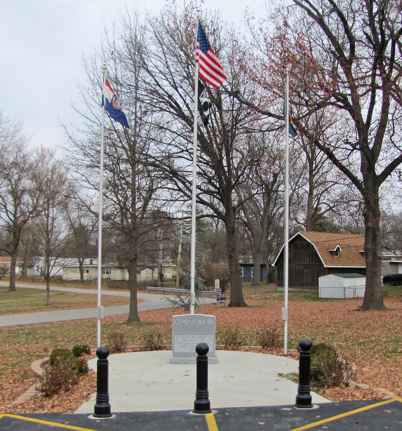 Out and About the Midwest St. Ferdinand Park in Florissant Memorials