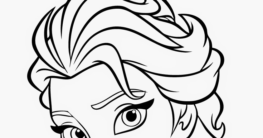 Sketsa Frozen Radea Sketsa Frozen Radea