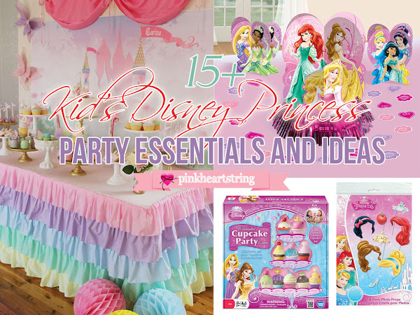 Pink Heart String Disney Princess Party Ideas