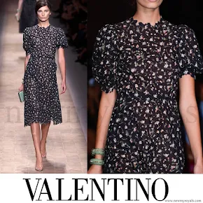 Crown Princess Mette-Marit wore Valentino Dress - Spring 2013 Ready-to-Wear