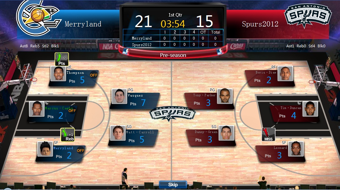 NBA 2k Manager in closed beta test with 1,000 players online