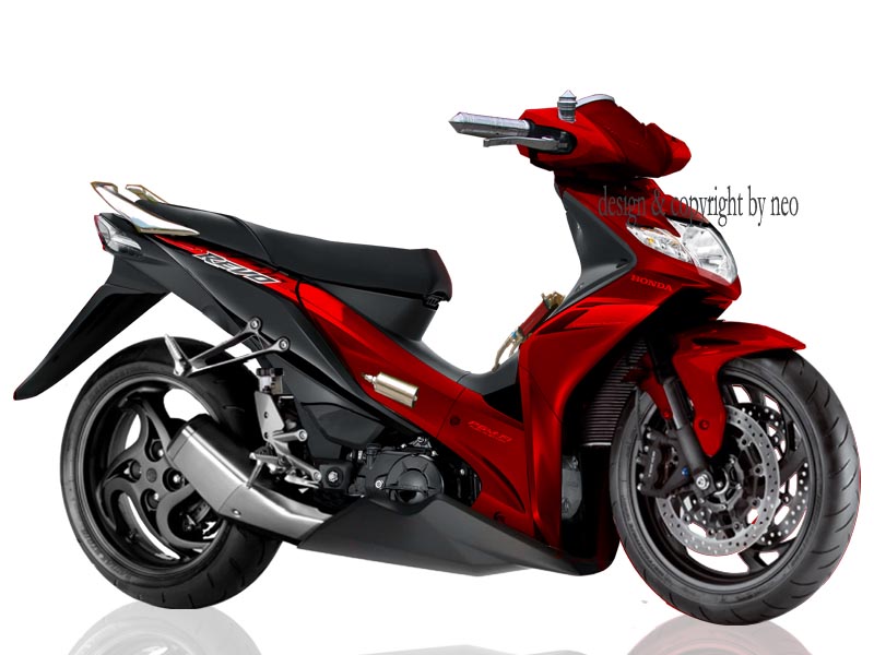 Modifikasi Honda Revo 110 Fit Absolute Drag Sederhana Tapi Keren 2020