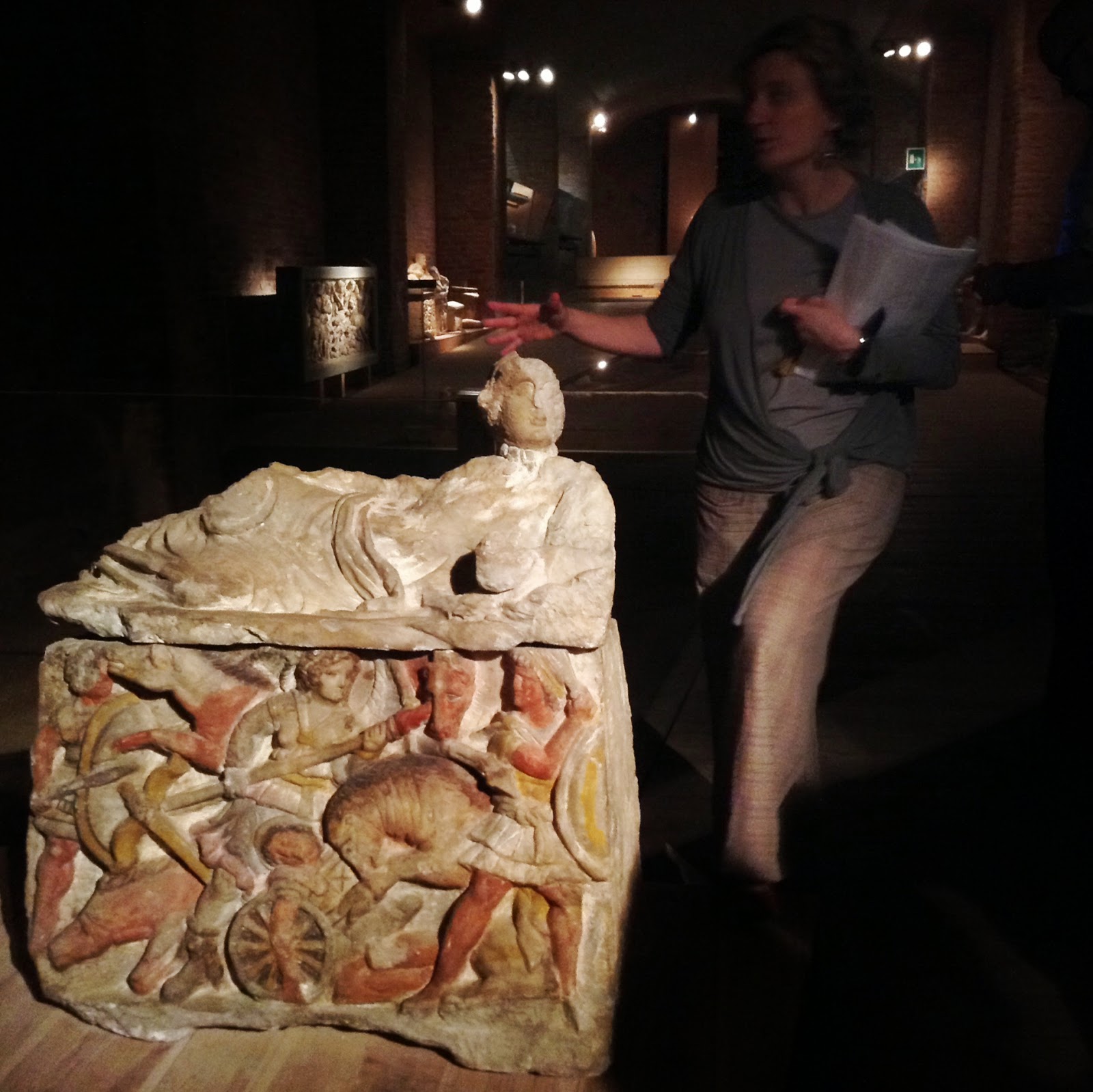Museo Archeologico di Siena: morte di Ippolito