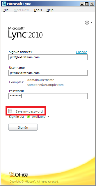 my save password my save password