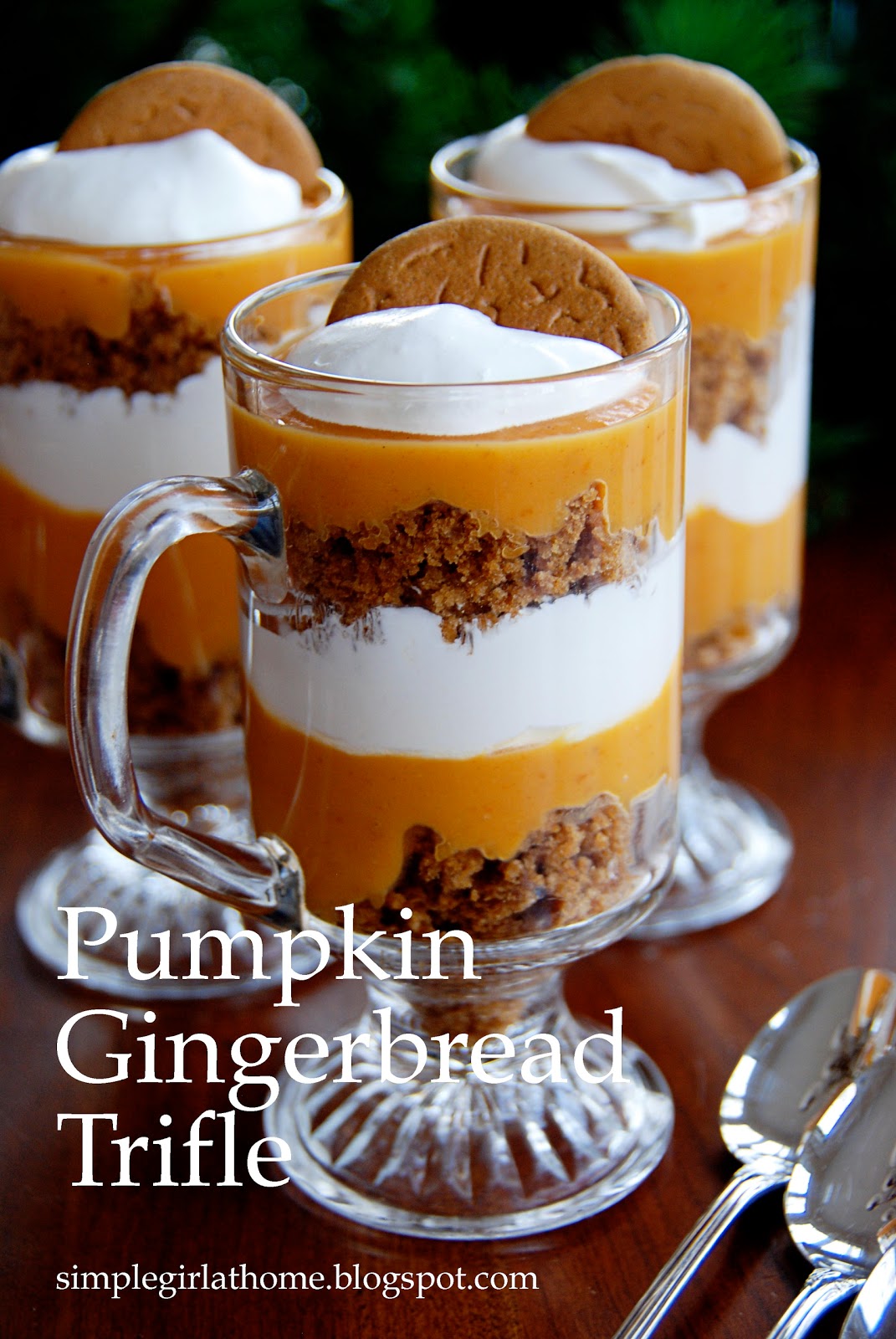 Simple Girl: Pumpkin Gingerbread Trifle Simple Girl: Pumpkin Gingerbread Trifle