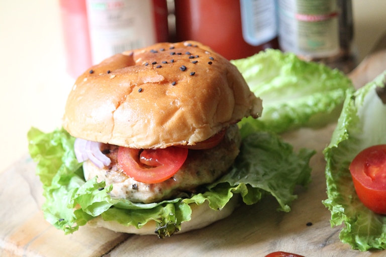 Chicken Burger Recipe Yummy Tummy