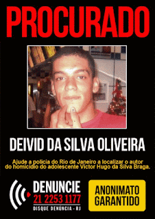 Foragido da Polícia do Rio está sendo procurado pelo Brasil