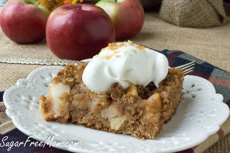 The Low Carb Diabetic Apple Dump Cake Low Carb Grain Free Gluten