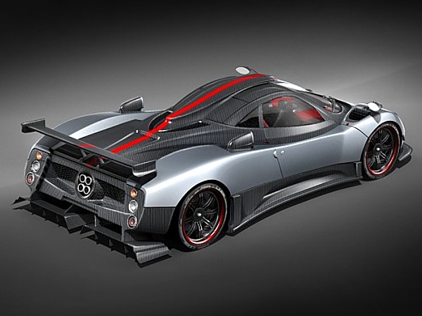 Pagani Zonda сзади