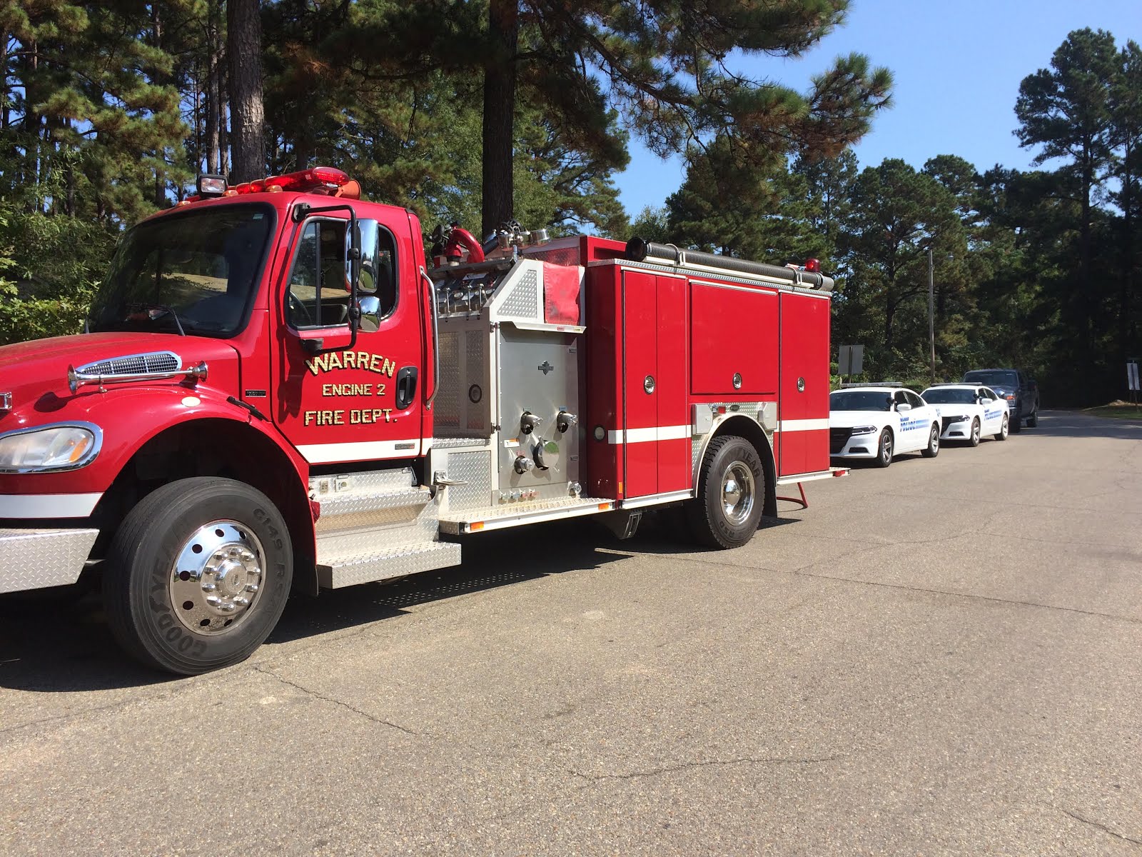 Saline River Chronicle News Warren Fire Department Responds to Outdoor