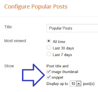 Membuat Widget Popular Posts Pada Blog