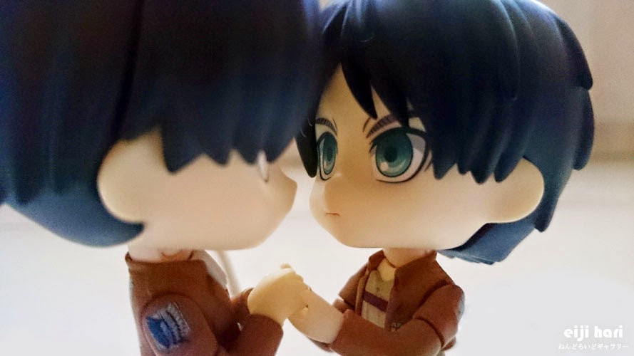 [Nendoroid Gallery] Eren Yeager &amp; Levi Would you marry me?