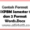 Contoh Format Skpbm Semester 1 Dan 2 Format Words.Docx Contoh Format Skpbm Semester 1 Dan 2 Format Words.Docx