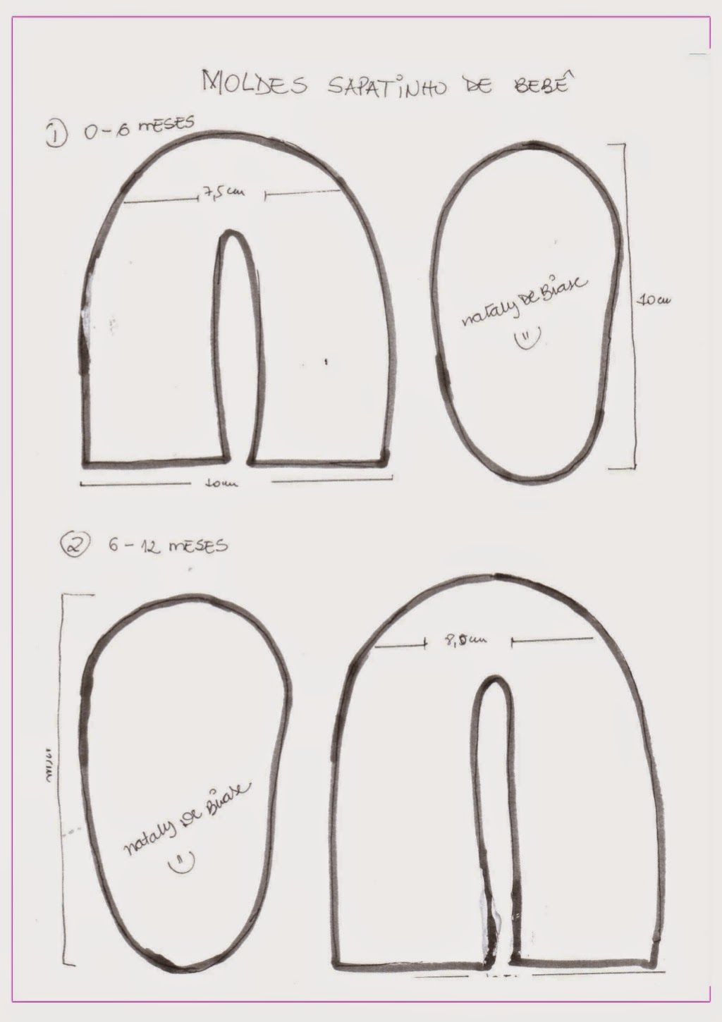 Como fazer sapatinho de bebê