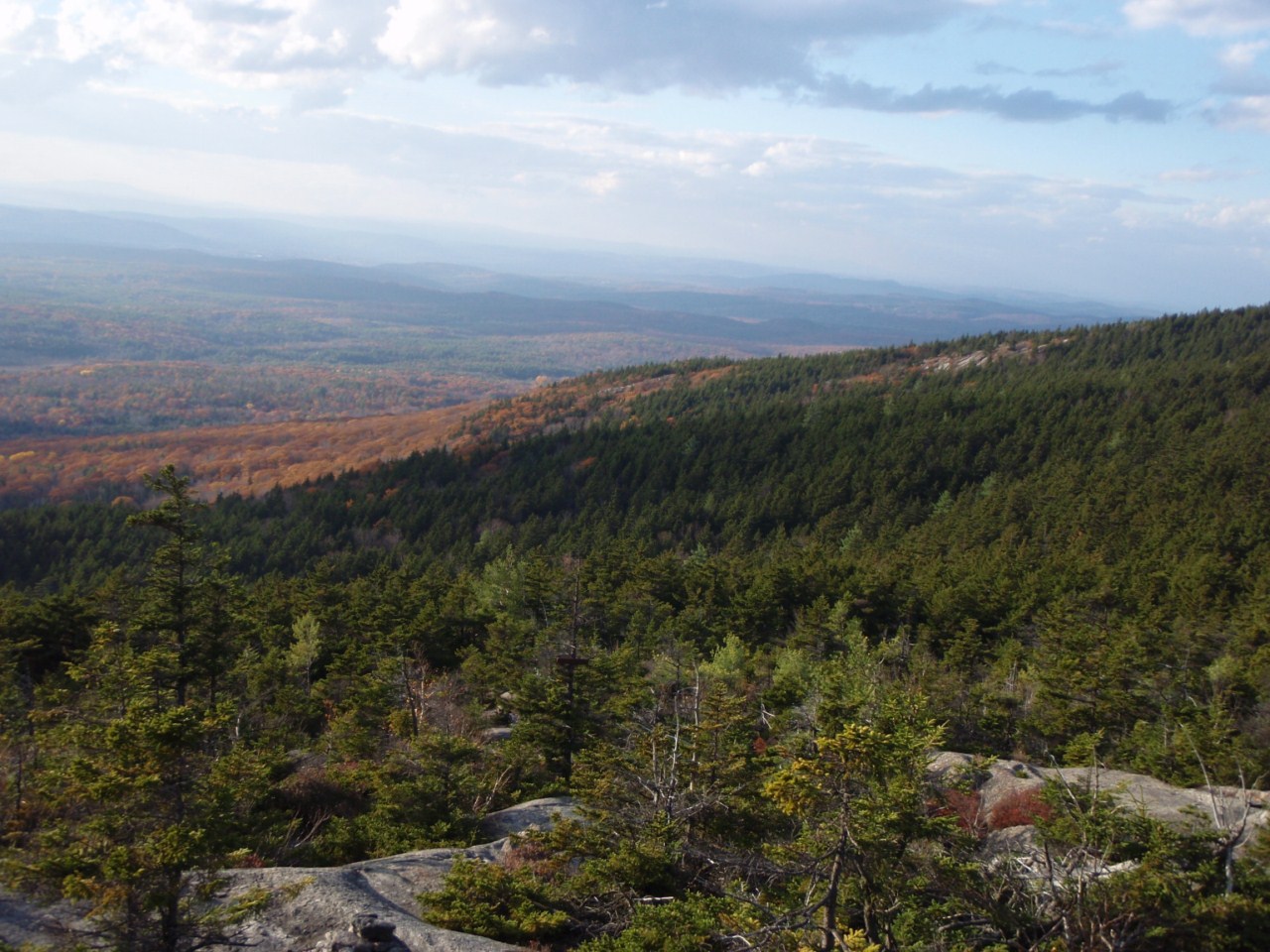 Matt's Hikes: A Fall Afternoon on Monadnock - October 20, 2012