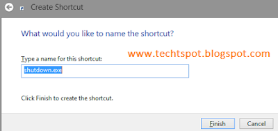 Create Shutdown Shortcut In Windows3