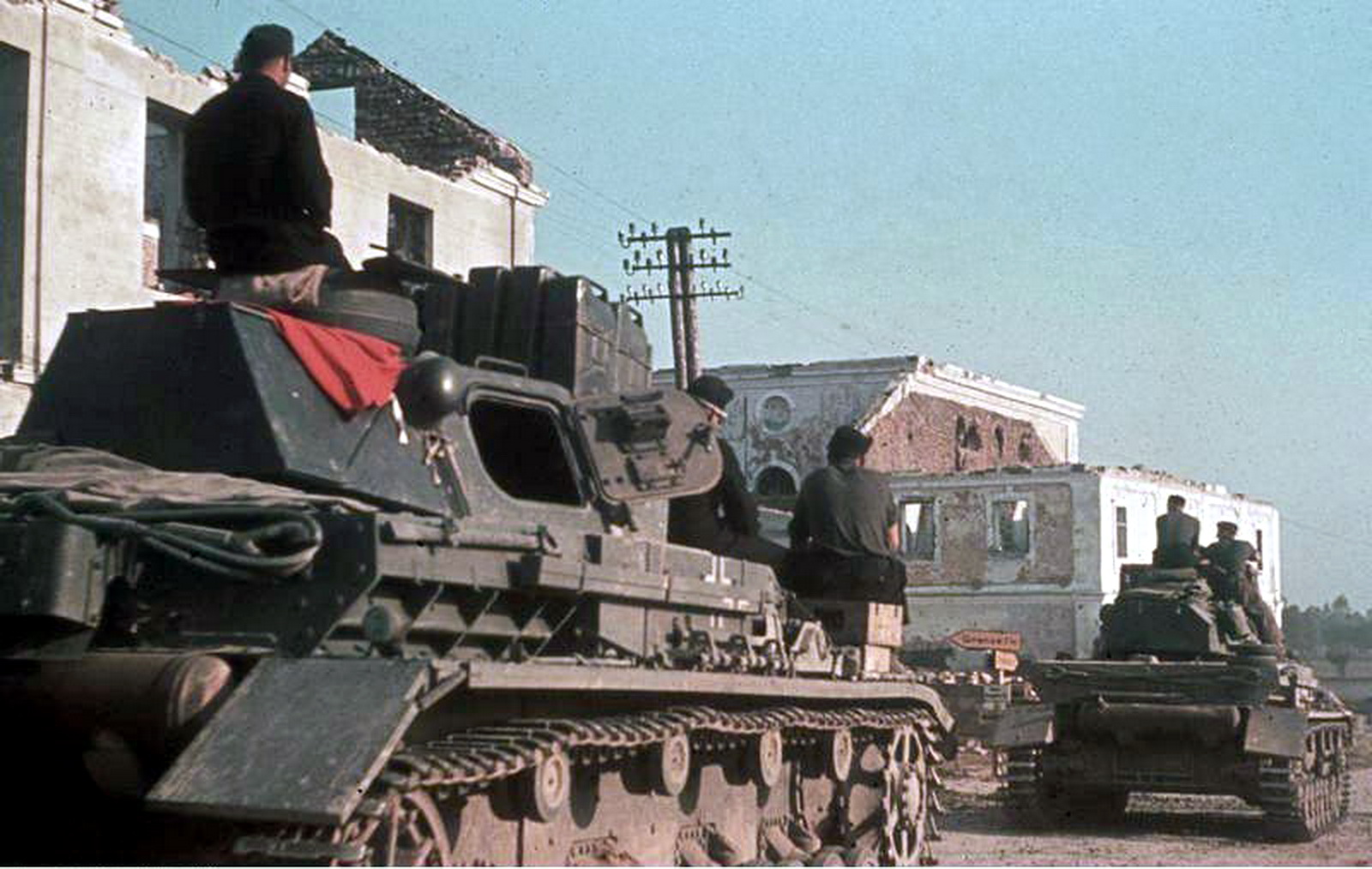 World War II in Color German Panzers One Day Before Barbarossa