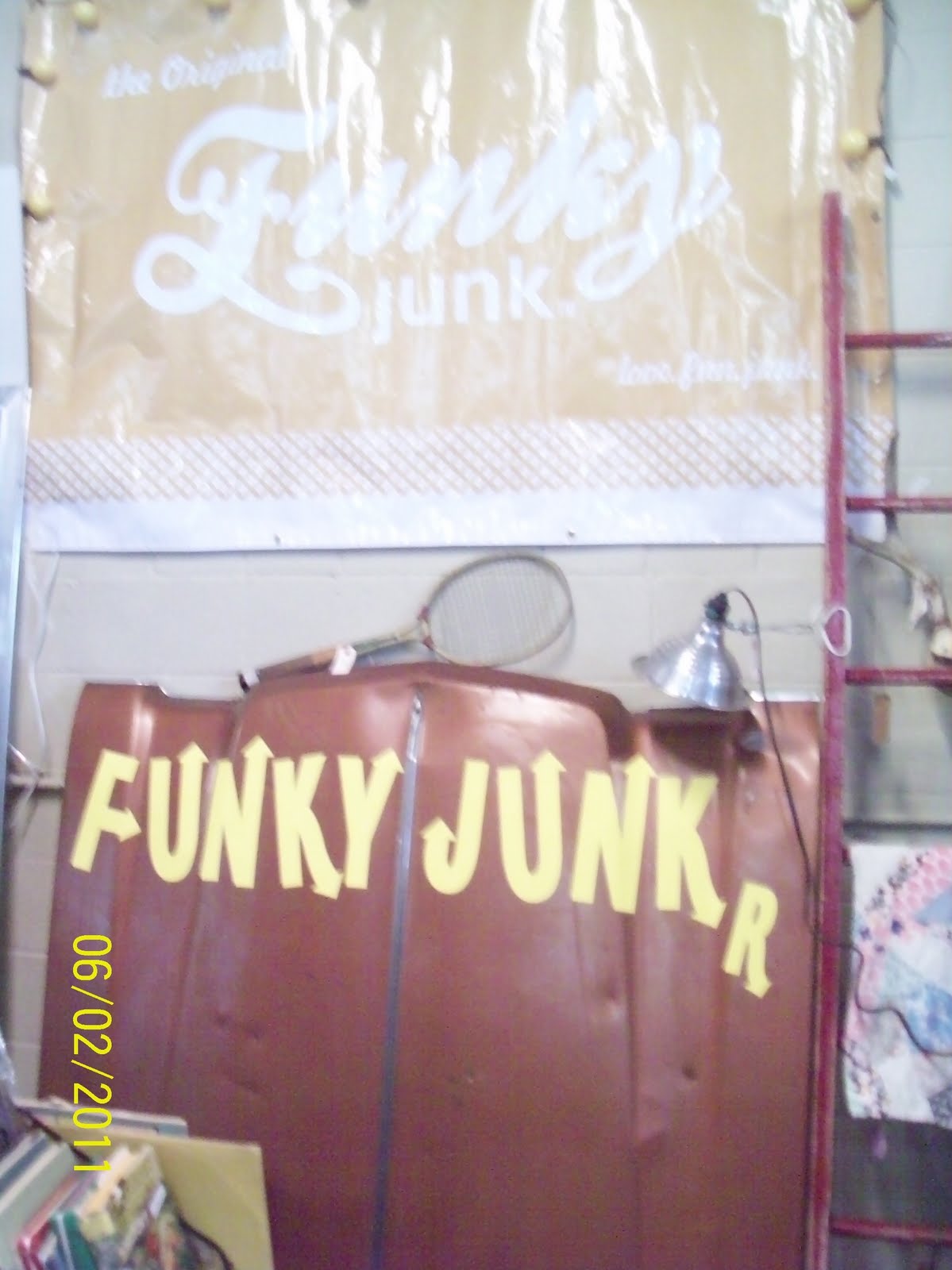 Funky Junk Show Funkiest junkiest Booth Ever Farm Chicks...