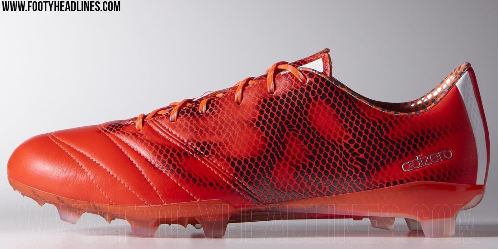Red Adidas F50 Adizero 2015 Leather Boots Released - Footy Headlines