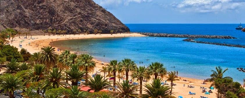 Playa de las Américas en Tenerife