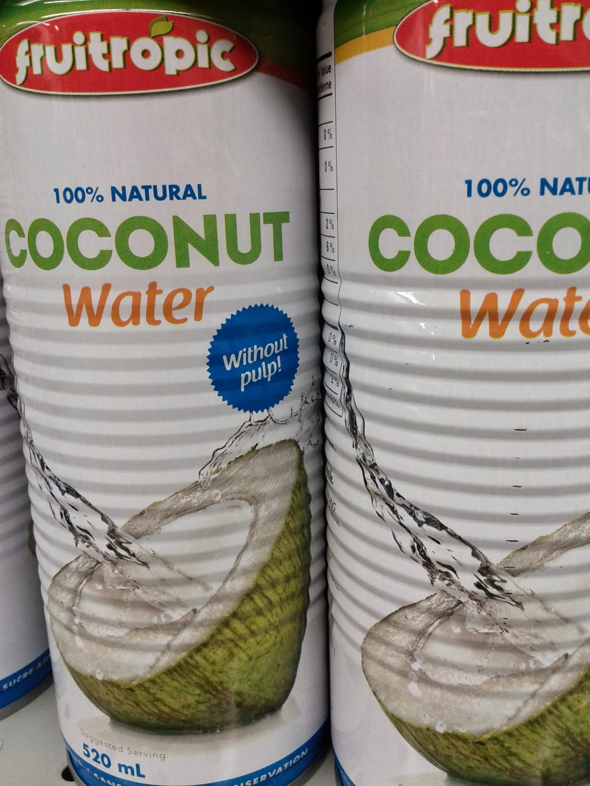 Toronto things Cheap Coconut water for a dollar at Dollarama