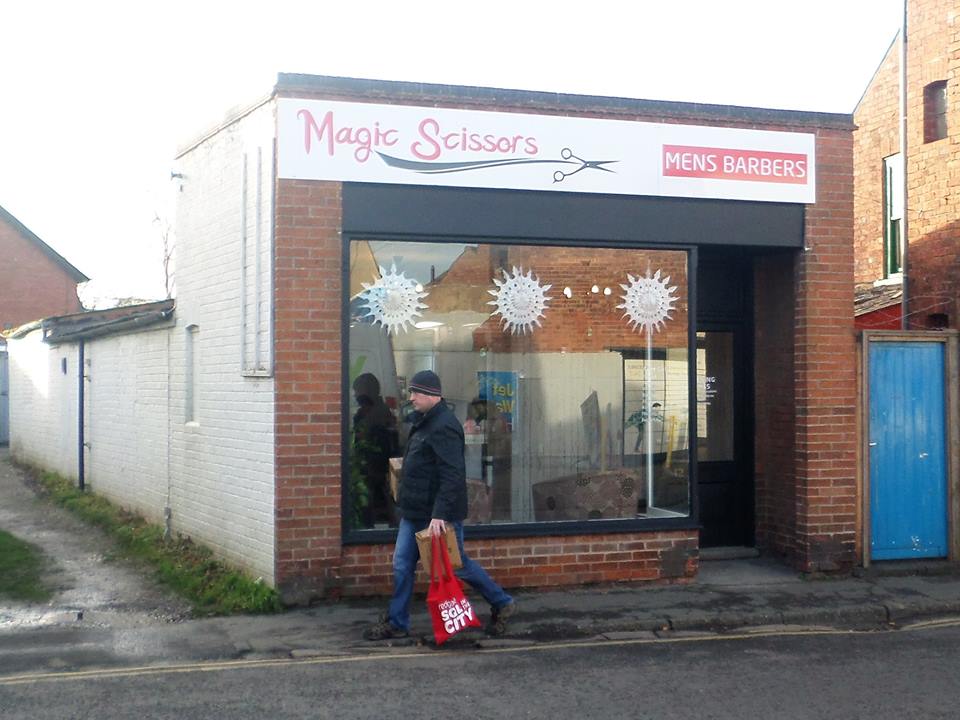 Martin Brookes Oakham Magic Scissors New Mens Barbers Melton Road