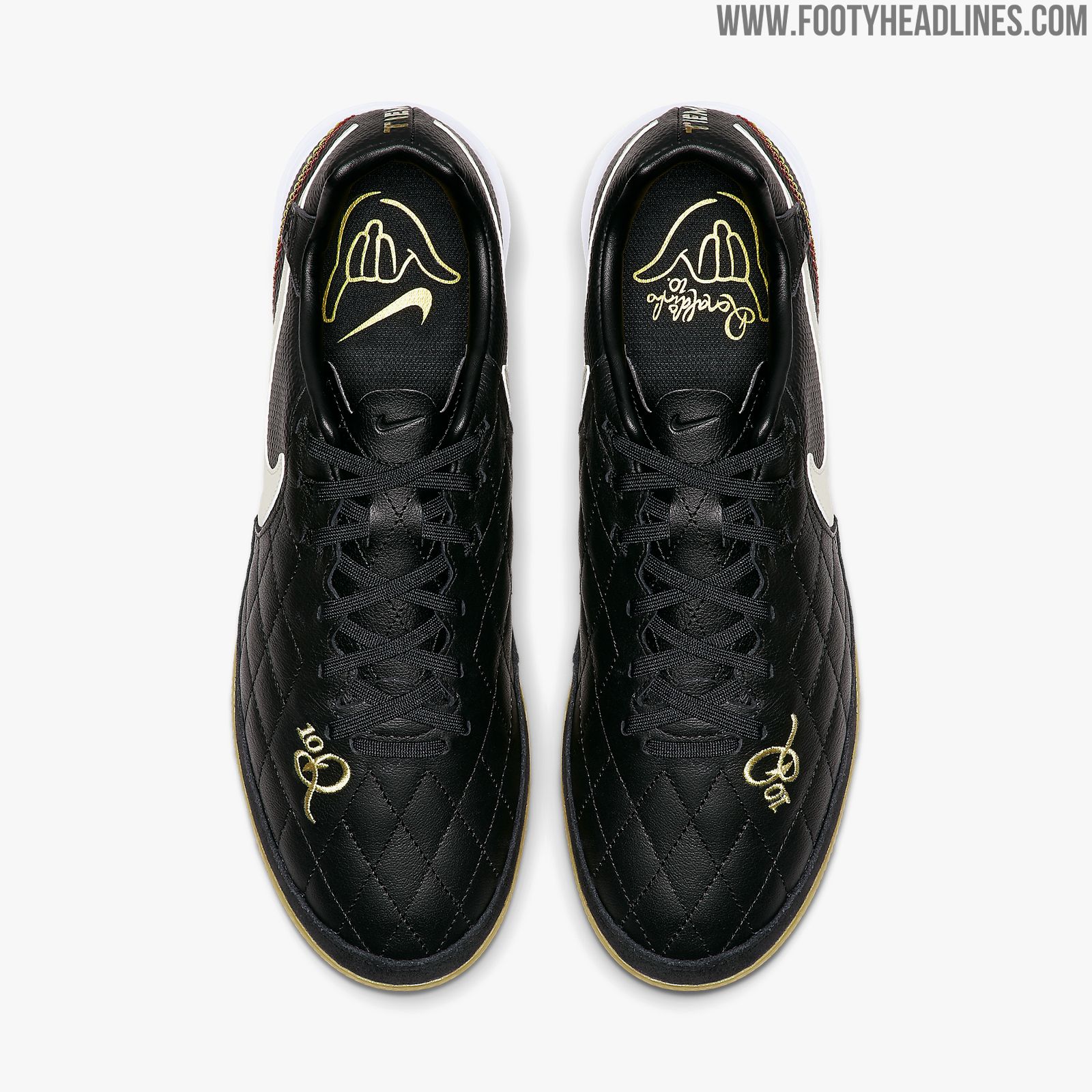 Stunning Black Nike Tiempo Ronaldinho 2019 Boots Released - Footy Headlines