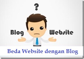 perbedaan website dan blog