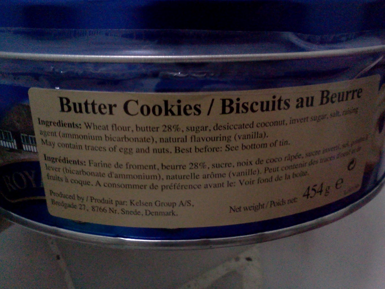 Yummy Bit Bit Food Tasting Royal Dansk Danish Butter Cookies