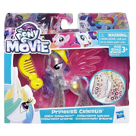 My Little Pony Glitter Celebration Princess Celestia Brushable Pony