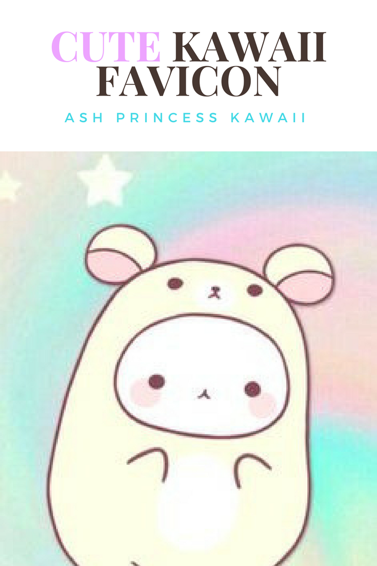 Cute Kawaii Favicon - Ash Princess Kawaii