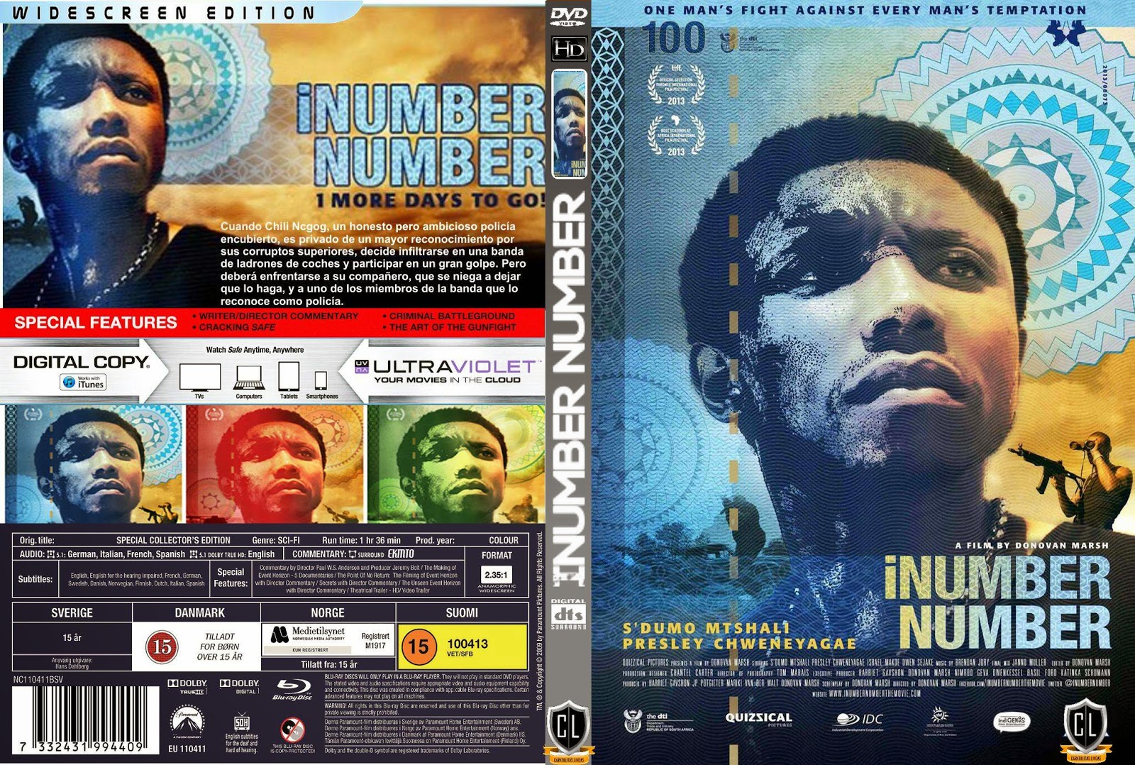ESTRENOS EN BLU RAY NUMBER NUMBER