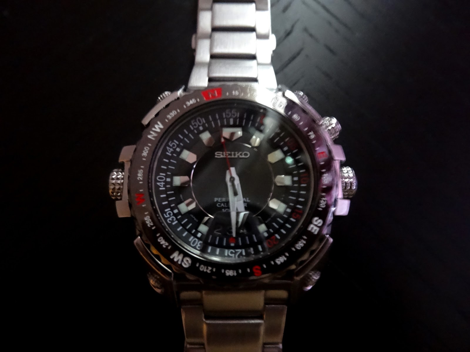 C-segment Wrist Watches: Seiko Perpetual Calendar 52mm (Model : SNQ043)