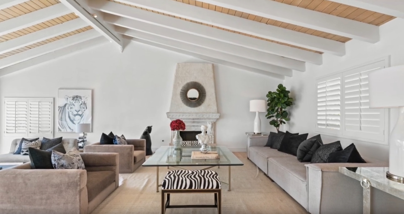 Luxury Home Interior Design Tour vs. Uninhibited jetliner views | 2019 Sunset Plaza Dr | Rita Benelian