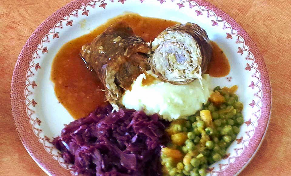 Amor&amp;Kartoffelsack: Gastpost von Rosa: Rouladen mit Speck und Sauerkraut