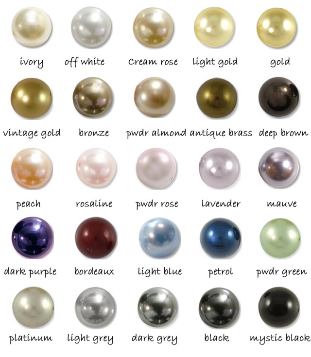 Everything Angelic Bridal Jewelry Blog: Pearl Color Choices Added!