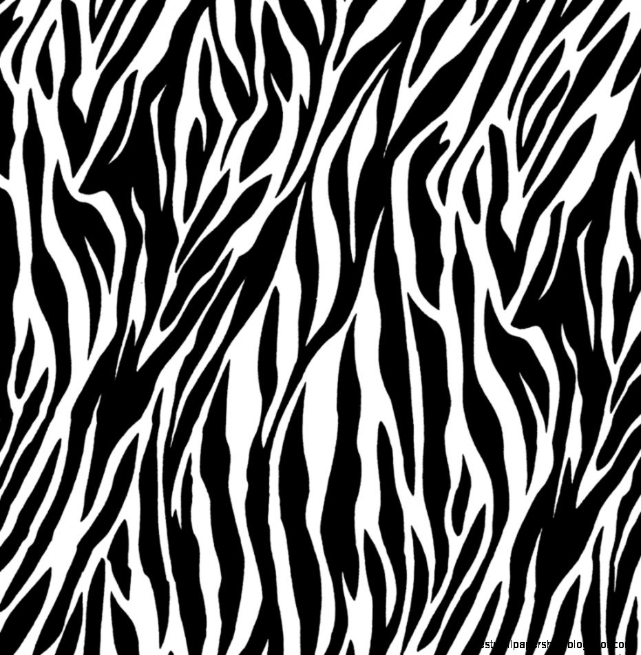 Zebra Print Wallpaper