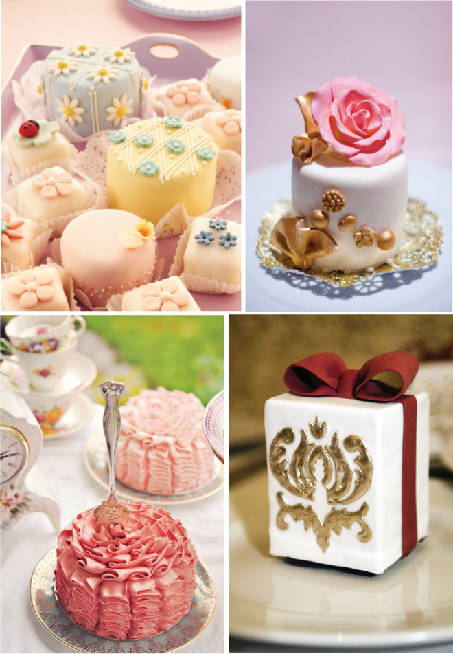{Wedding Trends} Mini Cakes Belle The Magazine