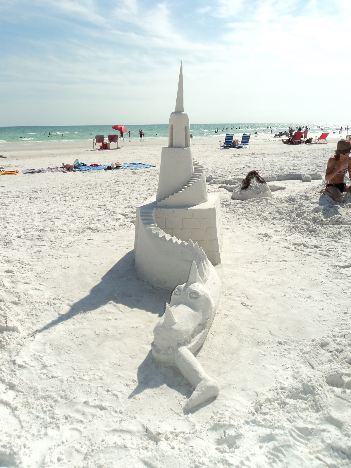 Bean Kids Siesta Key Beach Sand Sculpture Contest