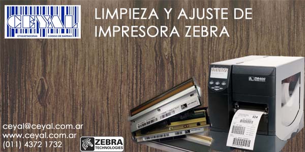 Asistencia impresora de etiquetas Zebra