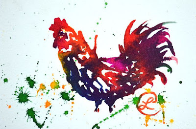http://www.ebay.com/itm/Mr-Scrabble-Rooster-Ink-Painting-on-Paper-Contemporary-Artist-Europe-2000-Now-/291808069680?ssPageName=STRK:MESE:IT